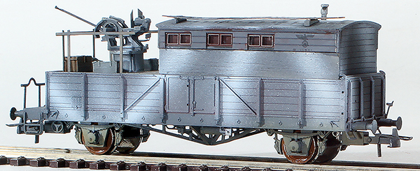 REI Models 48780165W - German WWII Custom Made 20mm Flak Wagon In Winter Camo